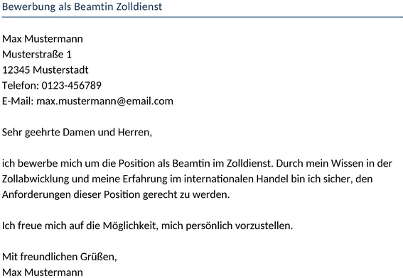 bewerbung-als-beamtin-zolldienst