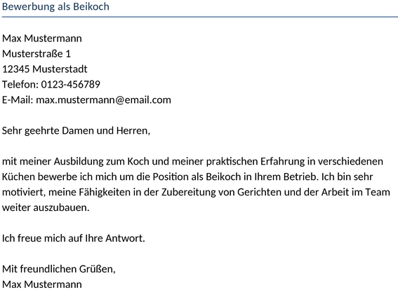 bewerbung-als-beikoch
