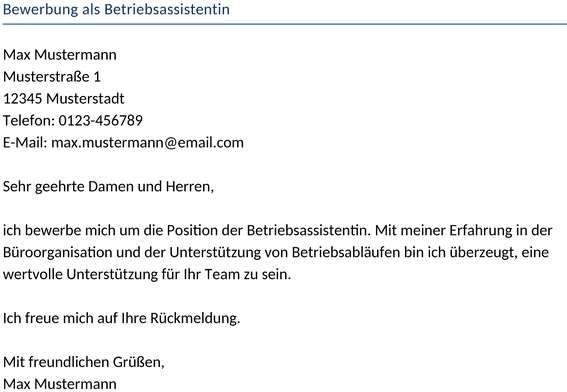 bewerbung-als-betriebsassistentin