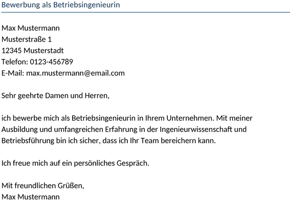 bewerbung-als-betriebsingenieurin