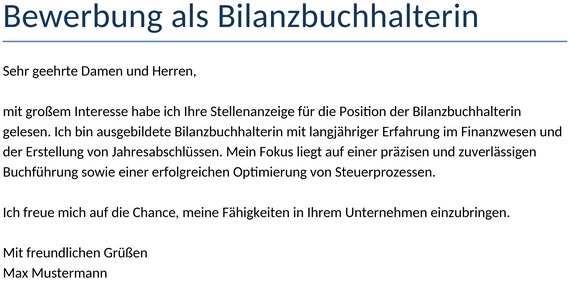 bewerbung-als-bilanzbuchhalterin