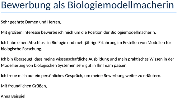 bewerbung-als-biologiemodellmacherin