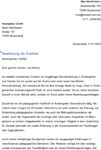 bewerbung-als-erzieher-vorlage