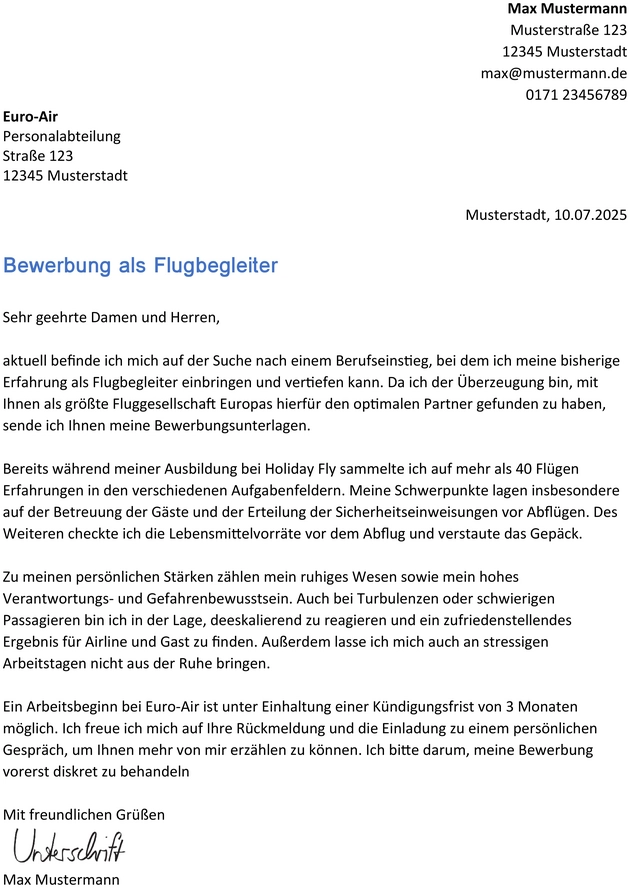 bewerbung-als-flugbegleiter-muster-vorlage