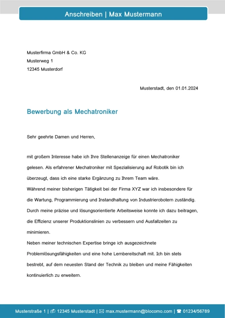 bewerbung-als-mechatroniker-ansschreiben-vorlage