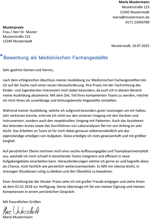 bewerbung-als-medizinische-fachangestellte-vorlage