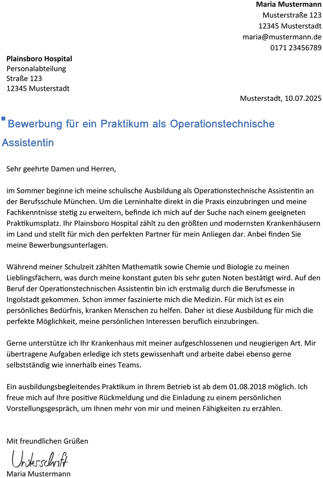 bewerbung-als-operationstechnische-assistentin-vorlage