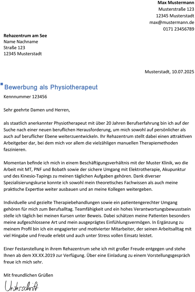 bewerbung-als-physiotherapeut-mit-vorlage
