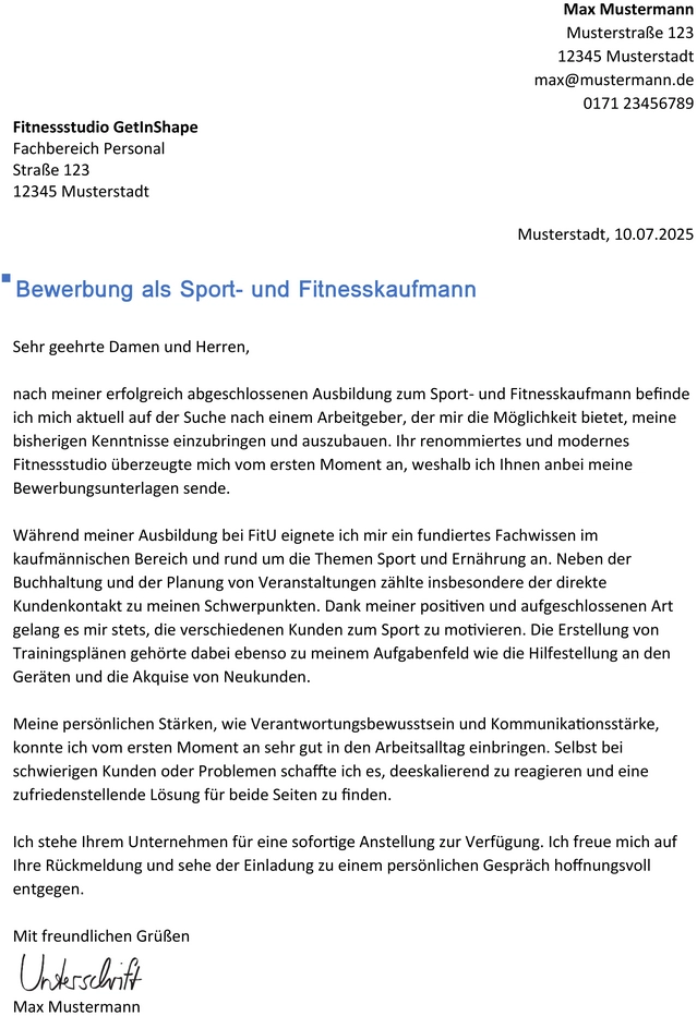 bewerbung-als-sport-und-fitnesskaufmann