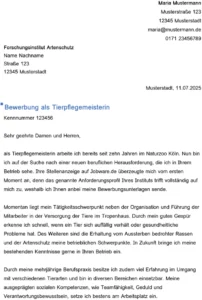 bewerbung-als-tierpflegemeisterin-vorlage