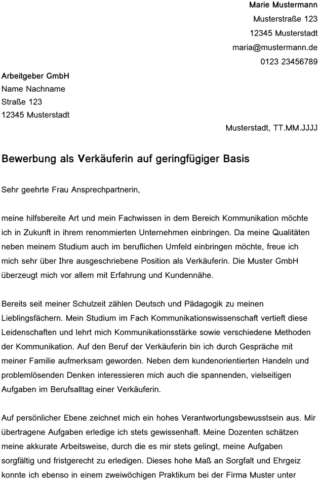 bewerbung-als-verkaeuferin-auf-geringfuegiger-basis