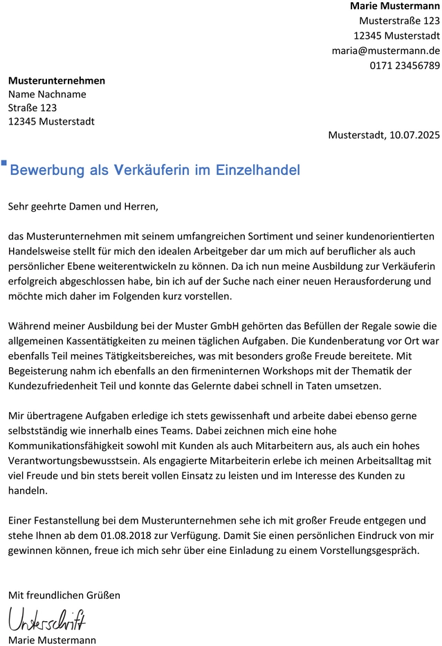 bewerbung-als-verkaeuferin-im-einzelhandel