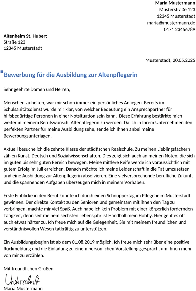 bewerbung-altenpfleger-ausbildung