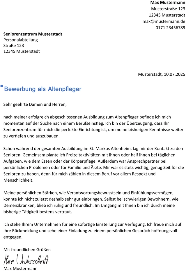 bewerbung-altenpfleger-berufseinstieg-vorlage