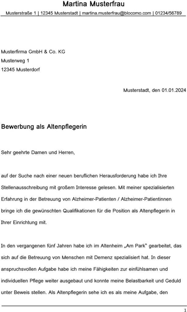 bewerbung-altenpflegerin-als-neue-herausforderung