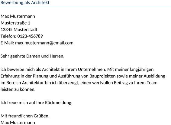 bewerbung-architekt