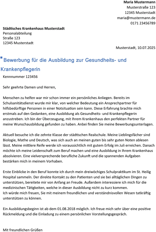 bewerbung-ausbildung-gesundheits-und-krankenpflegerin