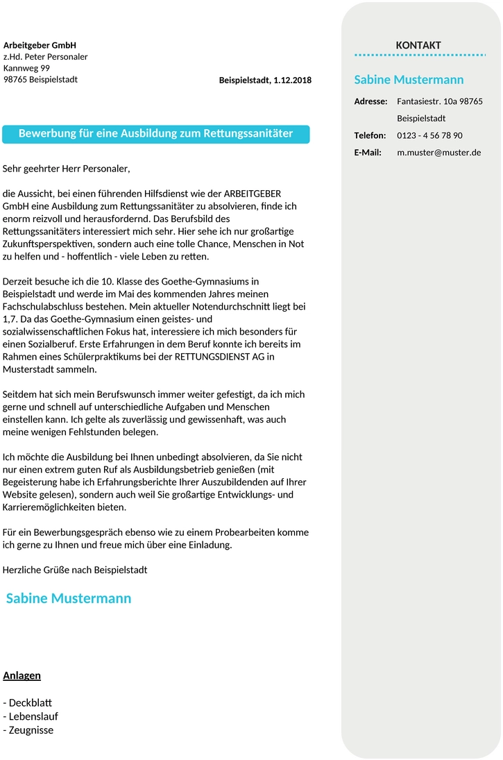 bewerbung-ausbildung-rettungssanitaeter-anschreiben-vorlage