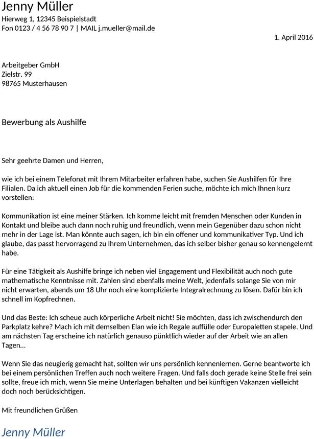 bewerbung-aushilfe-anschreiben