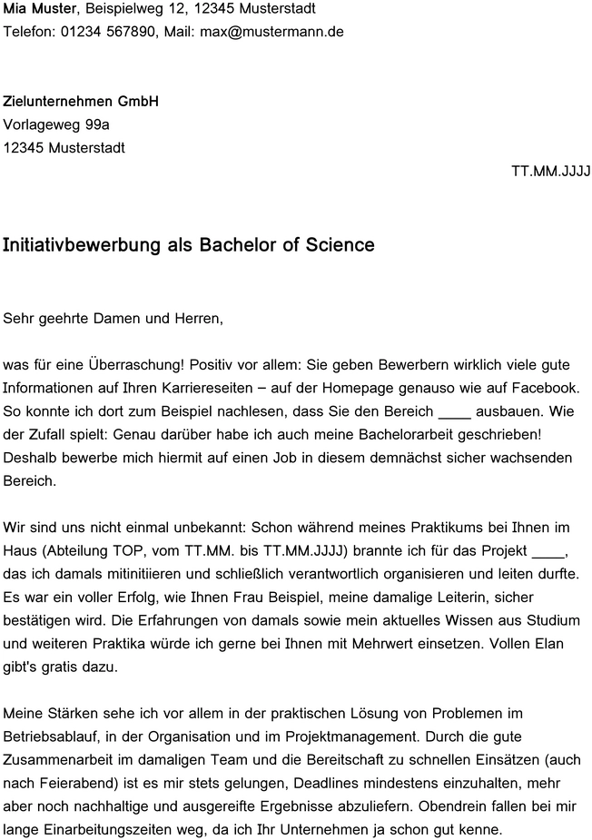 bewerbung-bachelor-of-science-vorlage