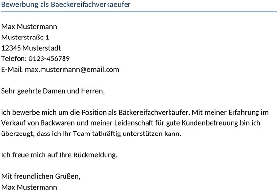 bewerbung-baeckereifachverkaeufer
