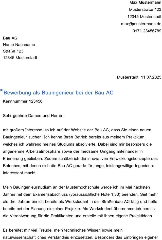 bewerbung-bauingenieur-vorlage-berufseinstieg