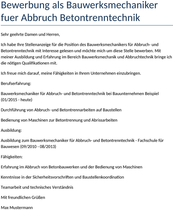 bewerbung-bauwerksmechaniker-abbruch-betontrenntechnik