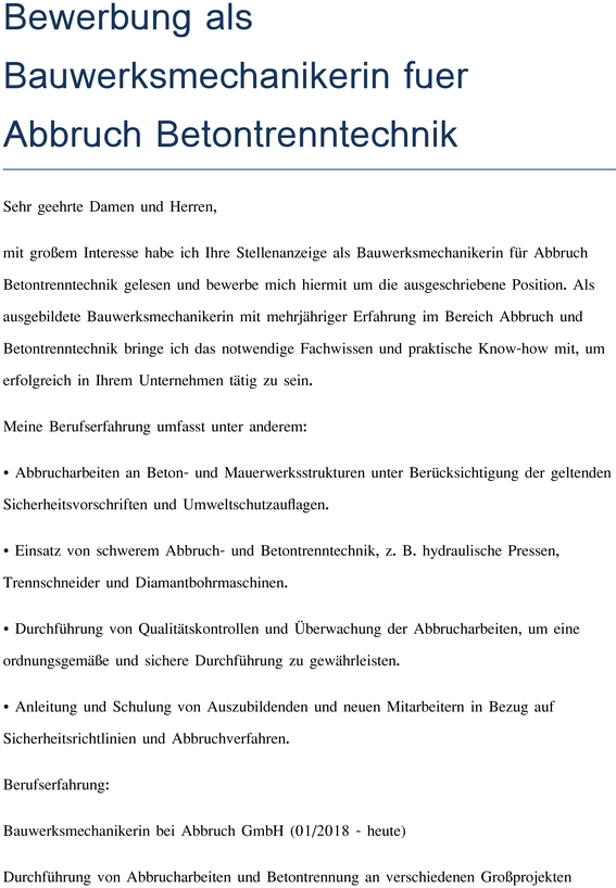 bewerbung-bauwerksmechanikerin-abbruch-betontechnik