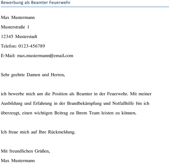 bewerbung-beamter-feuerwehr-vorlage