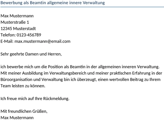 bewerbung-beamtin-allgemeine-innere-verwaltung