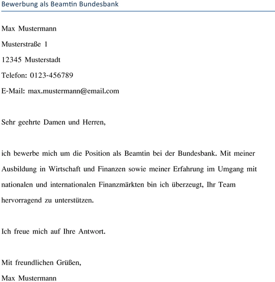 bewerbung-beamtin-bundesbank-vorlage