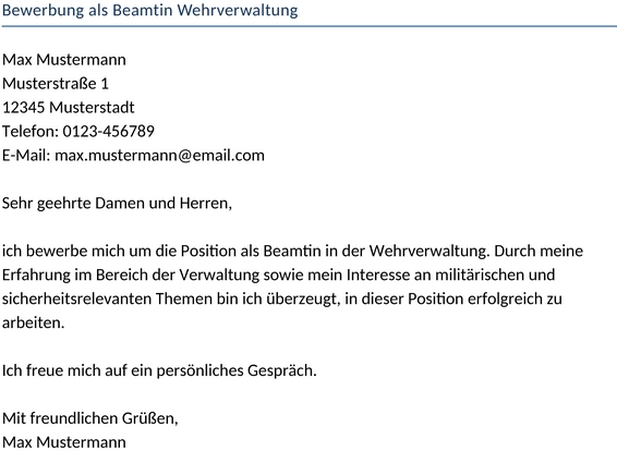 bewerbung-beamtin-wehrverwaltung