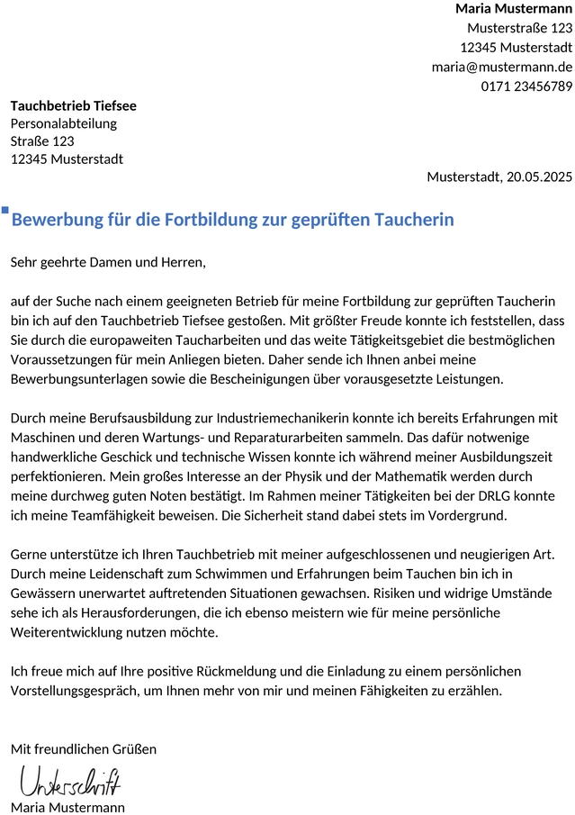 bewerbung-berufstaucher-fortbildung
