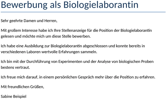 bewerbung-biologielaborantin