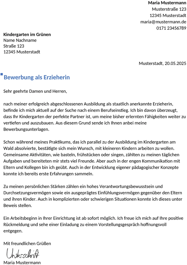 bewerbung-erzieher-berufseinstieg