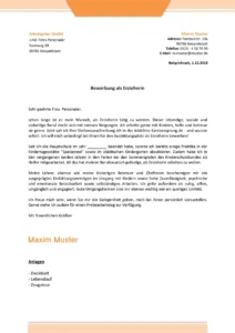 bewerbung-erzieherin-vorlage