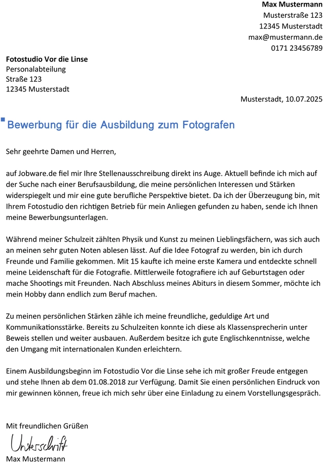bewerbung-fotograf-ausbildung-word