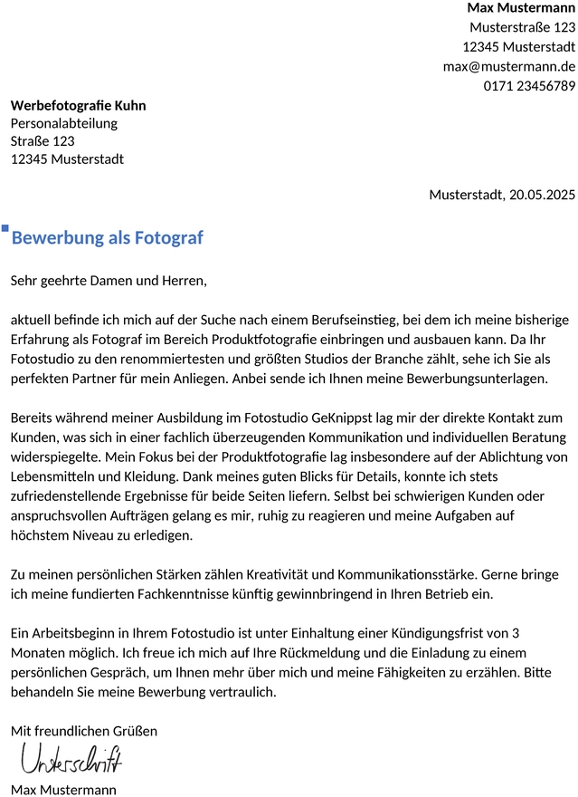 bewerbung-fotograf-berufseinstieg