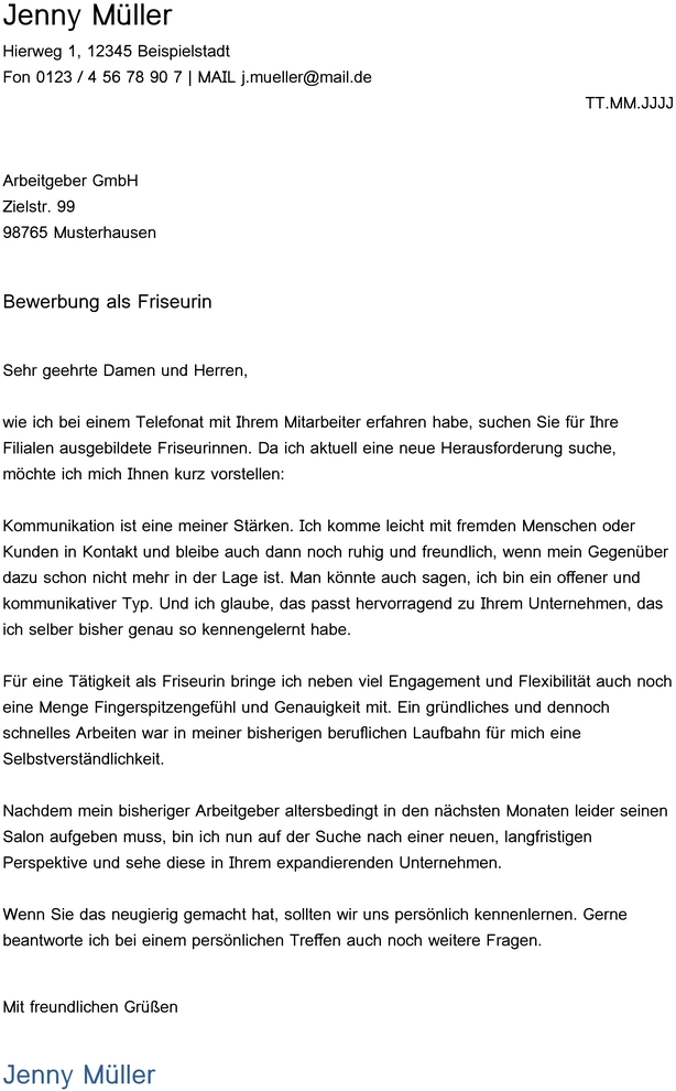 bewerbung-friseurin-vorlage-kostenlos