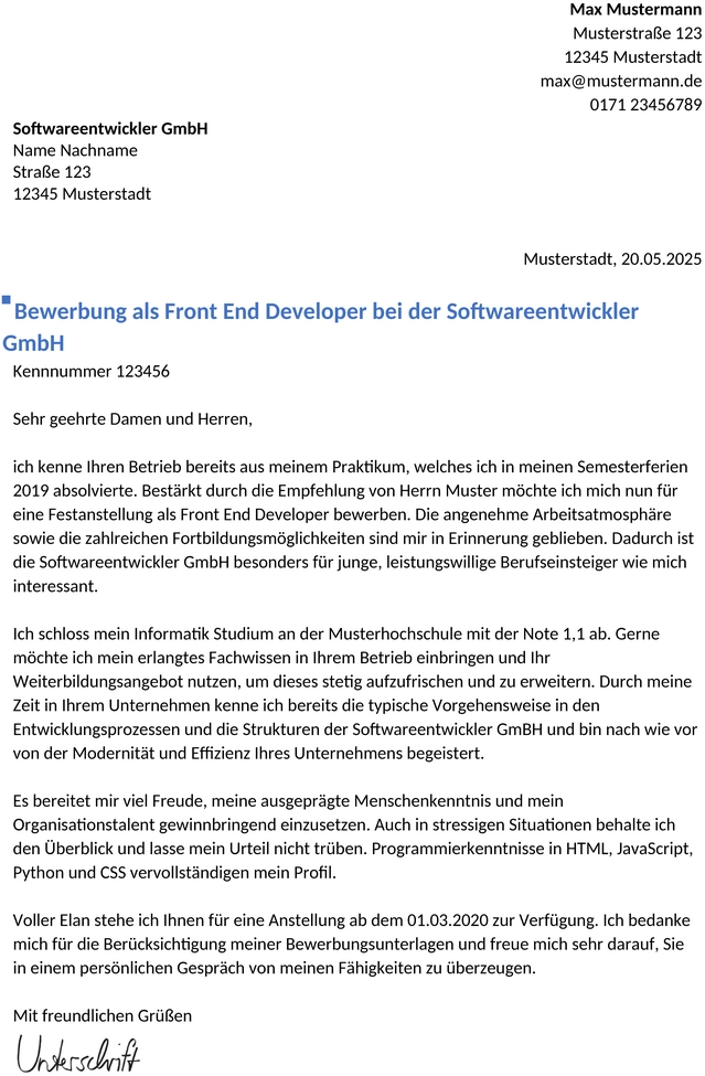 bewerbung-front-end-developer-berufseinstieg