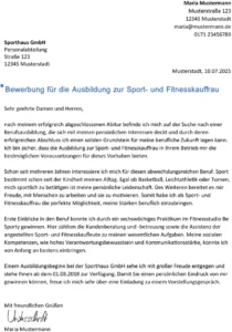 bewerbung-fuer-ausbildung-sport-und-fitnesskauffrau