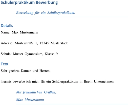 bewerbung-fuer-ein-schuelerpraktikum