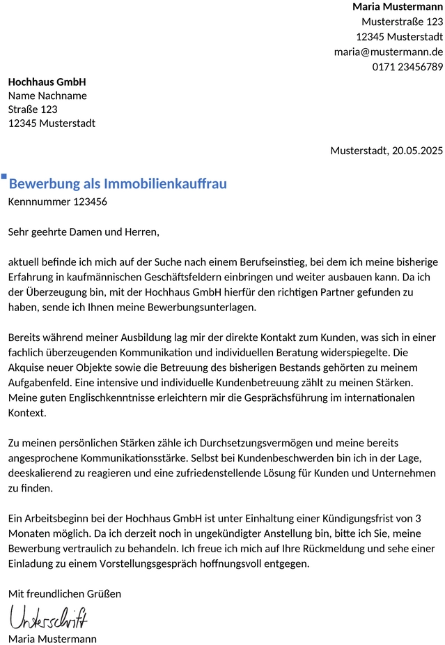 bewerbung-immobilienkaufmann-frau-berufseinstieg