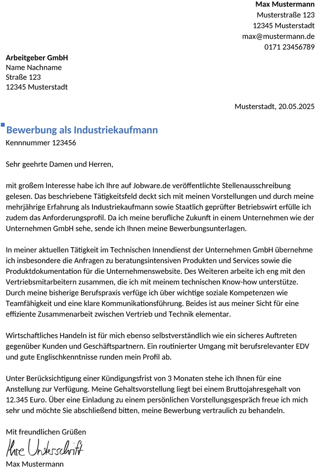 bewerbung-industriekaufmann-frau-berufserfahren
