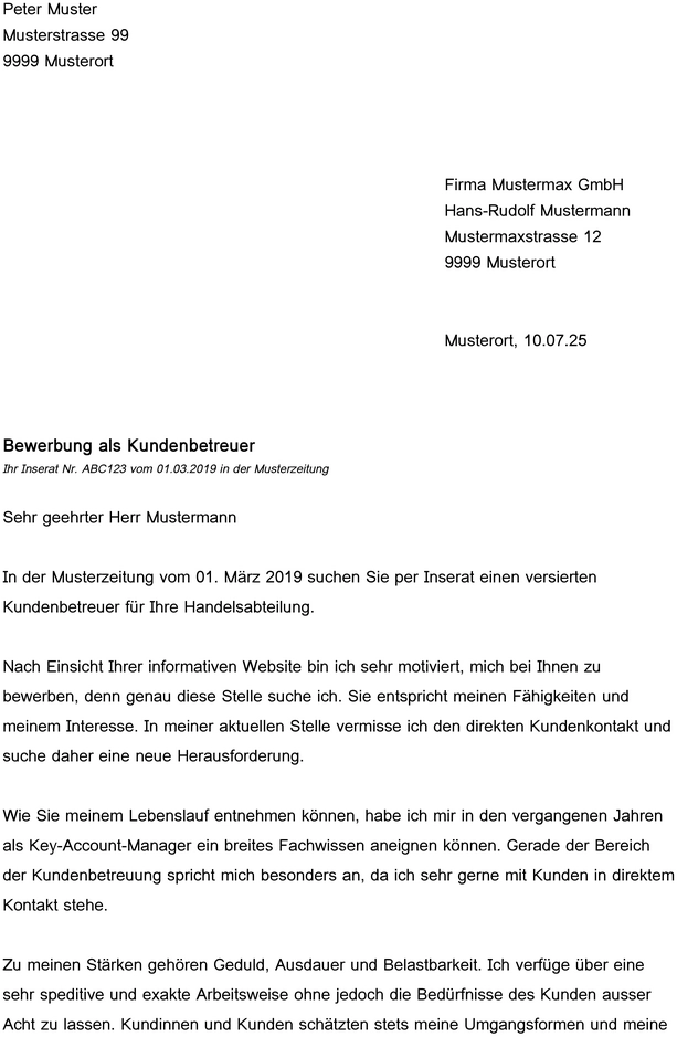 bewerbung-kundenbetreuer-vorlage
