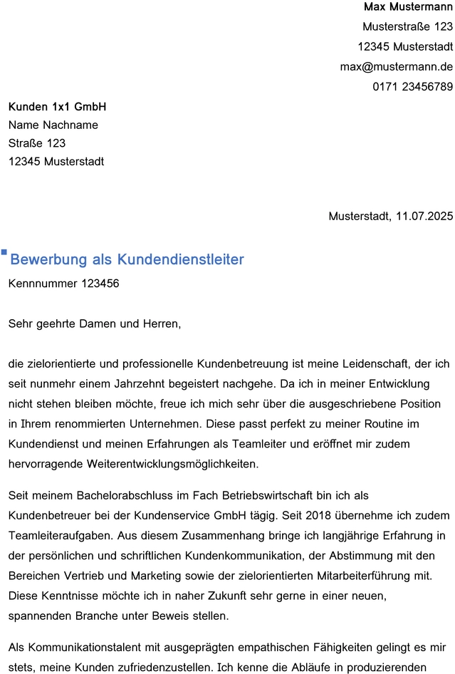 bewerbung-kundendienstleiter-mit-word-vorlage