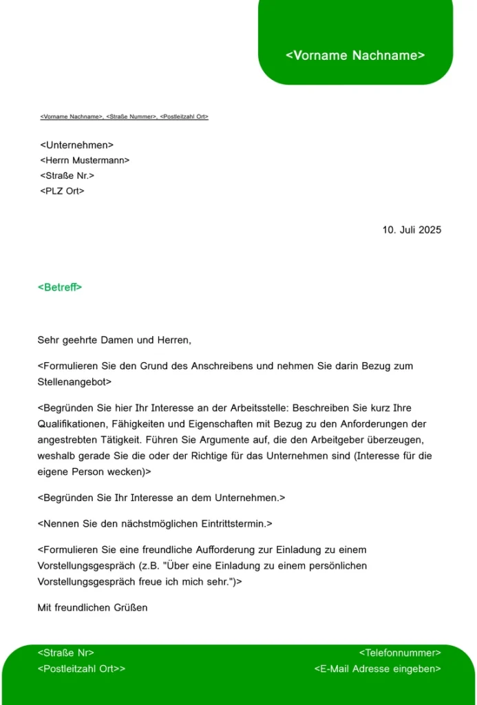 bewerbung-lebenslauf-vorlage-erstellt-von-ihnen