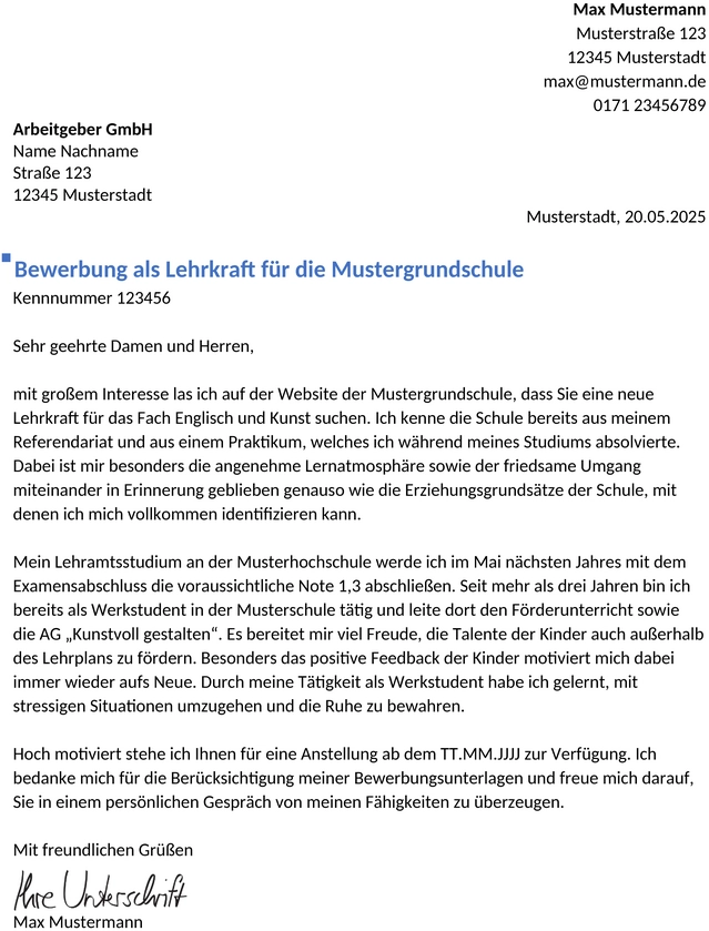 bewerbung-lehrer-berufseinstieg