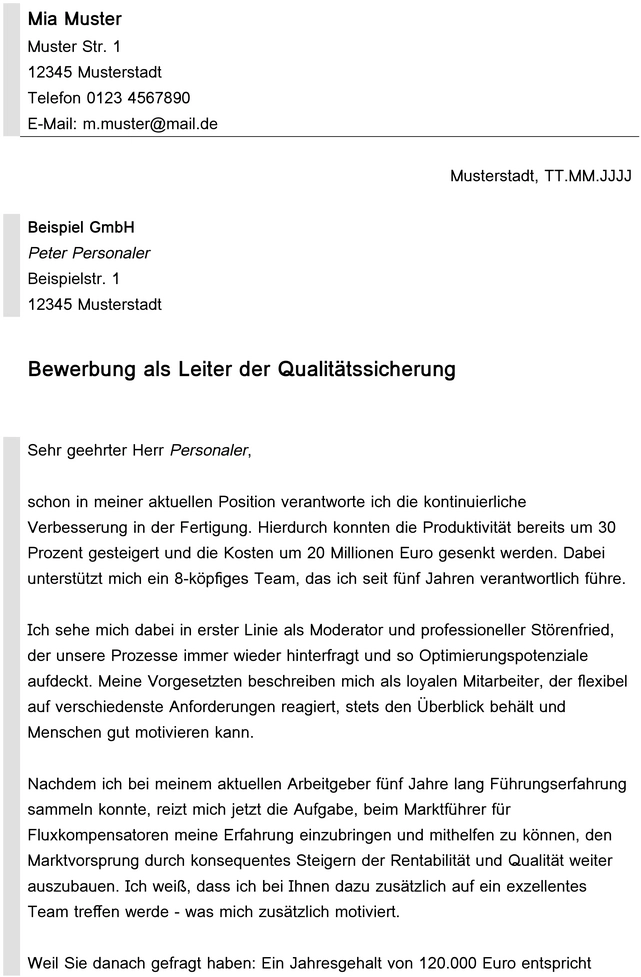 bewerbung-leiter-qualitaetssicherung-vorlage-word