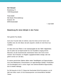 bewerbung-minijob-in-den-ferien-vorlage